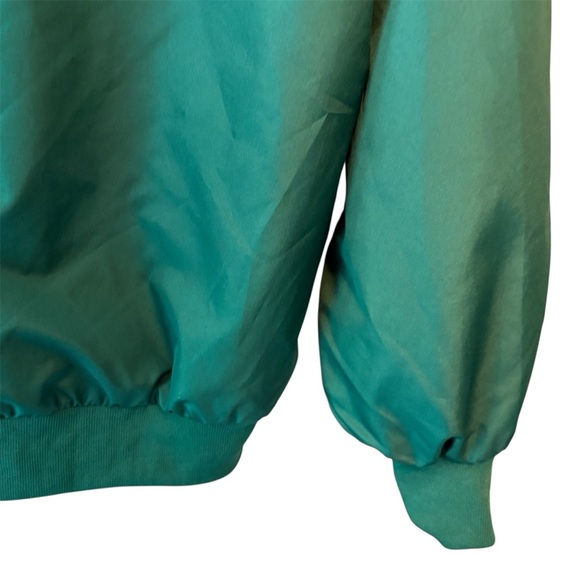 Augusta Sportswear Green Micro Poly Lined Golf Windshirt Mens size Small - Picture 8 of 10